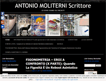 Tablet Screenshot of antoniomoliterni.com